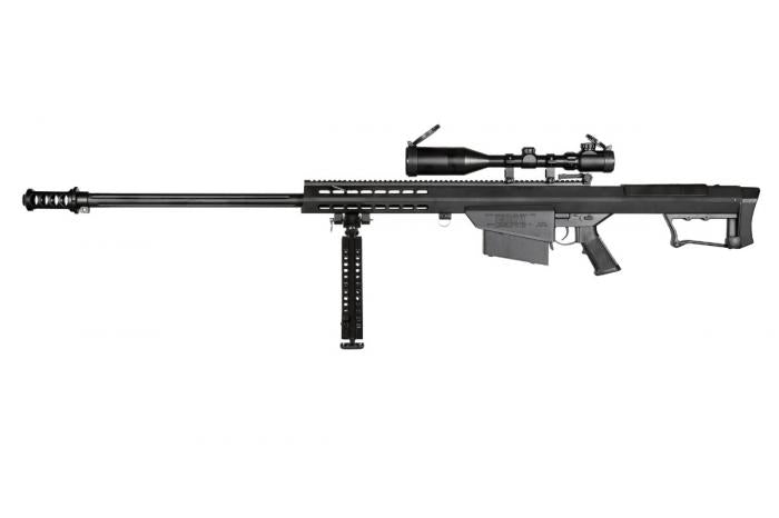 SNOW WOLF BARRET M107 + 3-9X50 (SPRING) - BLACK