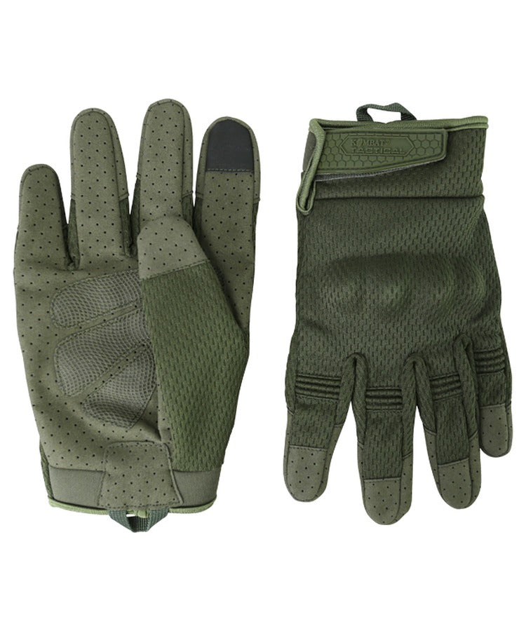 Kombat UK Recon Gloves (Olive Green)