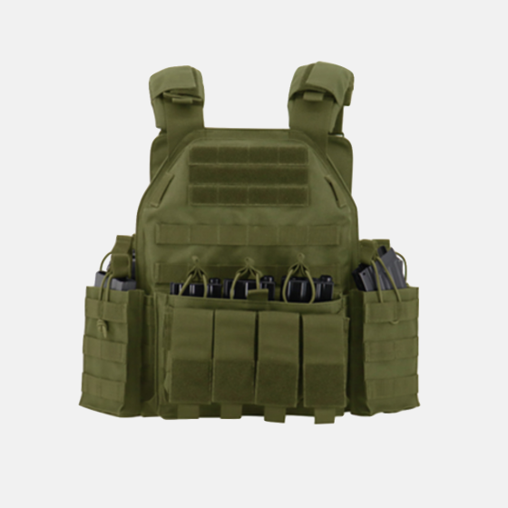 NP PMC TACTICAL MILITARY VEST - olive green