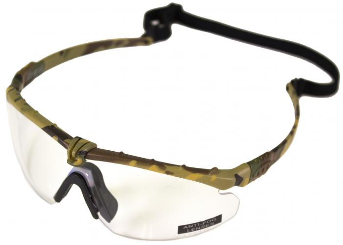 NUPROL BATTLE PRO'S - CAMO FRAME / CLEAR LENSE