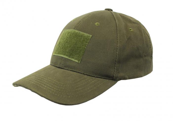 NUPROL COMBAT CAP W/VELCRO - GREEN