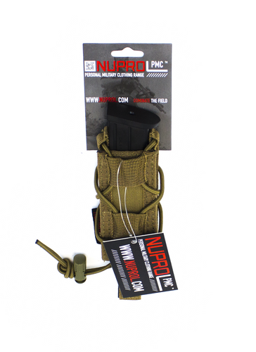 NUPROL PMC PISTOL OPEN TOP POUCH - TAN