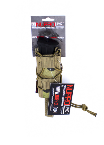 NUPROL PMC PISTOL OPEN TOP POUCH - NP CAMO