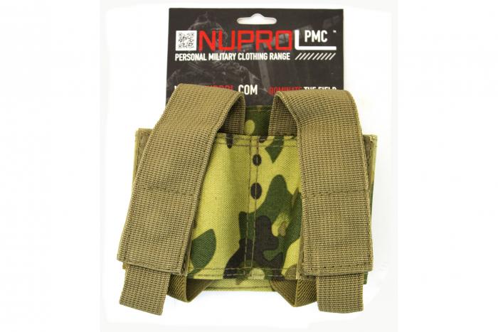 NUPROL PMC DOUBLE 40MM POUCH - NP CAMO