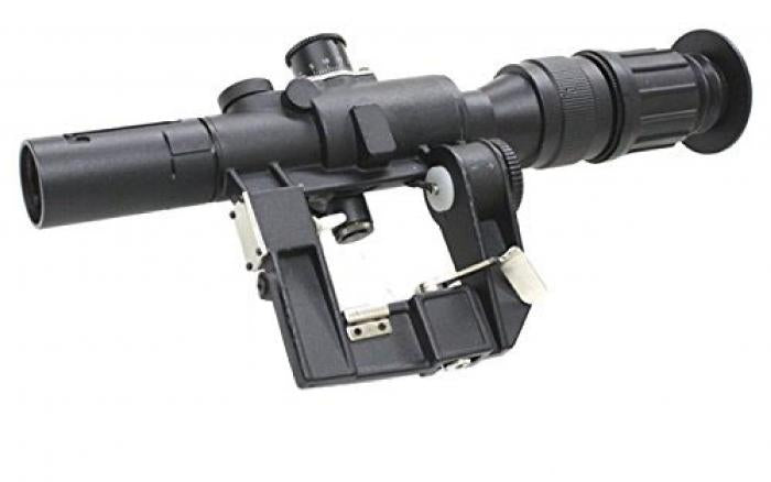 S&amp;T 4X26 SVD RED ILLUMINATED SNIPER SCOPE