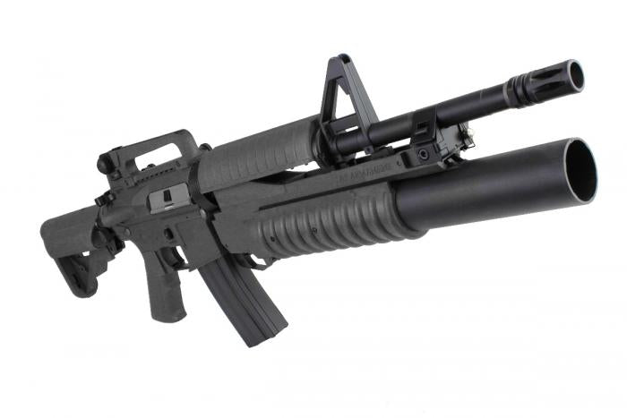 S&amp;T M4A1 SPORTLINE G3 AEG BK WITH M203