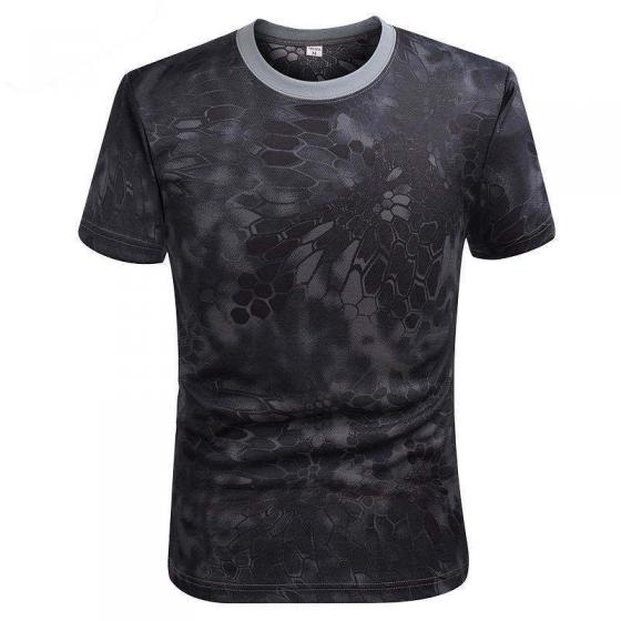 BARTON T-SHIRT BLACK COBRA L